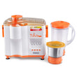 Usha 3442 Popular 450 W Juicer Mixer Grinder (2 Jars, Orange)