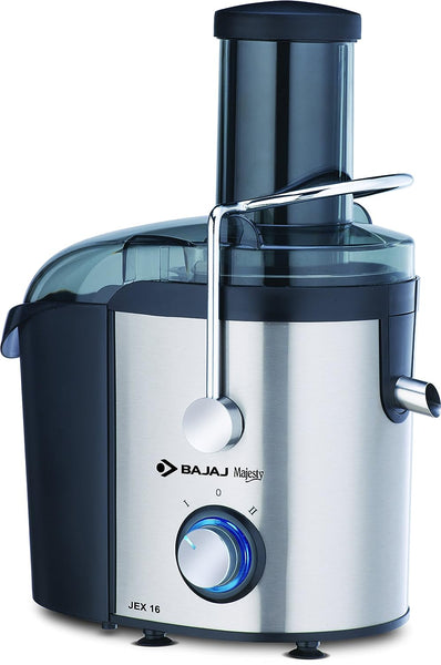 Bajaj 410179 JEX 16 800 Juicer (1 Jar, White, Black)