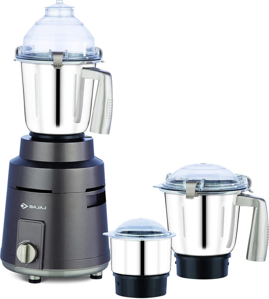 Bajaj 410540 Herculo 1000 Juicer Mixer Grinder (3 Jars, Coffee Brown & Gold)