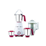 Bajaj 4701 GX 800 W Juicer Mixer Grinder (4 Jars, White, Red)