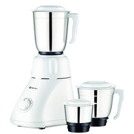 Bajaj Easy New Modal Watt 500 Mixer Grinder (3 Jars, White)