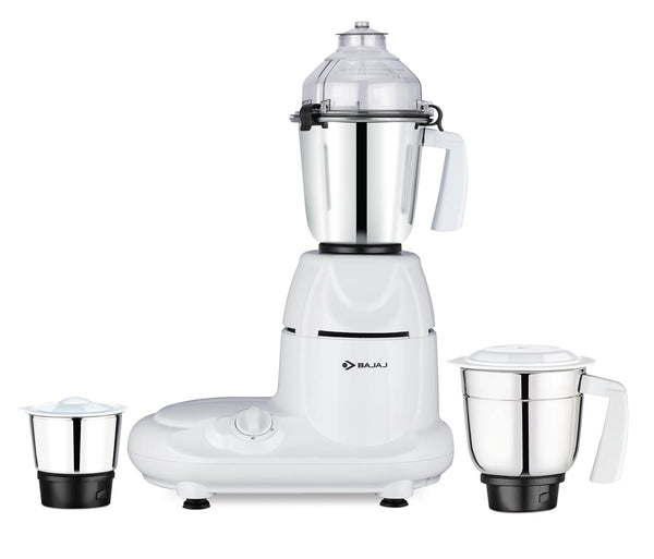 Bajaj Twister 750 Mixer Grinder (3 Jars, White)