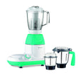 Bajaj by bajaj Twisters Fruity 750 Mixer Grinder (3 Jars, White, TEAL)