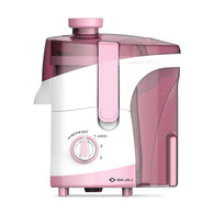 Bajaj JX 20 (410701) With Shock proof abs body JMG 800 Juicer Mixer Grinder (2 Jars, White & Pink)