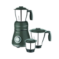 Bajaj Stormix 750 Mixer Grinder (3 Jars, Black & Silver)