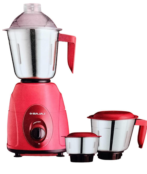 Bajaj by Bajaj Classic Neo 750 Mixer Grinder (3 Jars, Red)