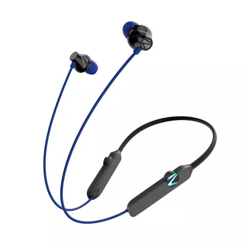 ZEBRONICS ZEB- YOGA N2 RGB with 30H Playtime, ENC Mic, Upto 50ms Gaming Mode and IPX4 Bluetooth Headset  (Blue, In the Ear)