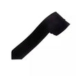 Collections Black Polyester Neck Tie