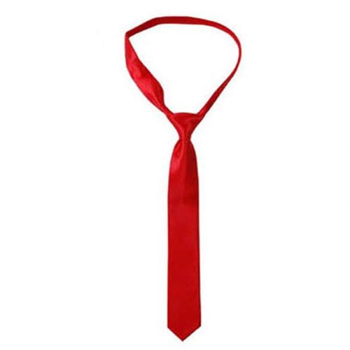 Combo Of Smart Black & Red Necktie With Red Dot Bow