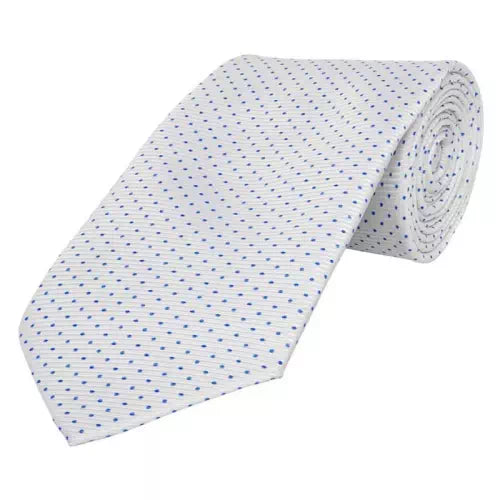 White Formal Necktie