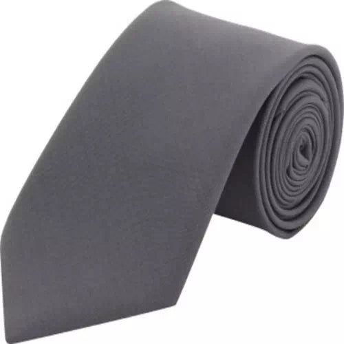 Grey Narrow Tie For Boys