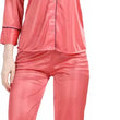 Peach Women Solid Shirt & Pyjama set