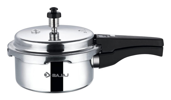 Bajaj PCX 2IB with Outer Lid and 2 L Induction Bottom Pressure Cooker  (Aluminium)