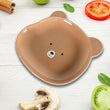 Durable Food Serving Plate, Bear Shaped Plate Cartoon Snack Plates For Serving Fruits & Desserts (1 Pc)