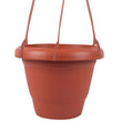 Hanging flower pot with rope