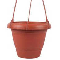 Hanging flower pot with rope