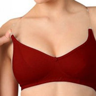 Daily wear maroon comfort bra ( PK Of 2)