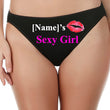 Customize Sexy Girl Cotton Mid Rise Underwear