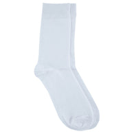 White Cotton Ankle Length Socks for Men 12 Pair