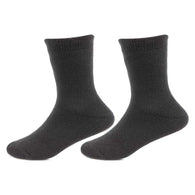 Woollen Cushioned Plain Kids Full Length Sock - Pack of 2