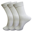 White Plain Woolen Socks 3 Pair