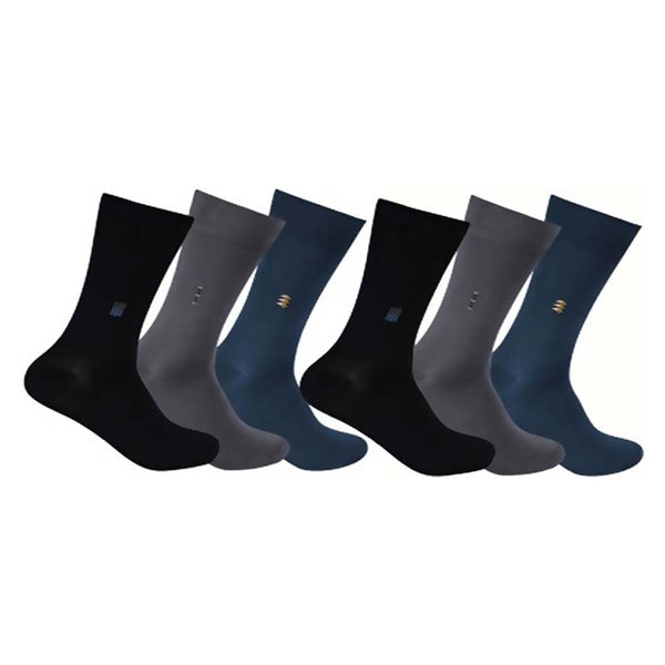 Multicolor Cotton Socks - Pack of 6