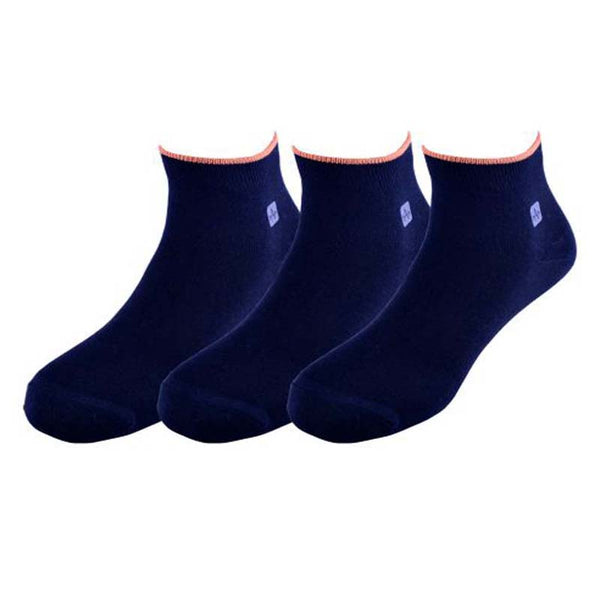 Black Casual Ankle Length Socks 3 pair