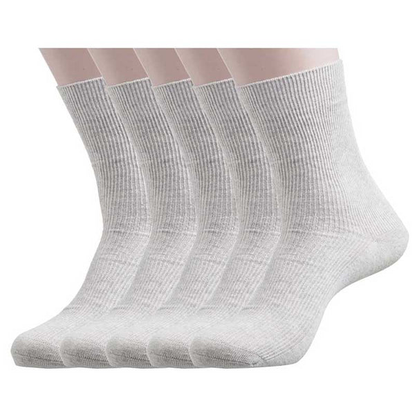 Cotton Full Length Socks For Men - 5 Pair Pack