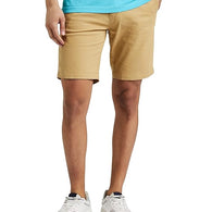 Beige Men's Cotton Chino Shorts