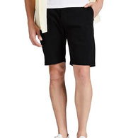 Classy Black Men's Cotton Chino Shorts