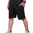 Black Men's Cotton Shorts