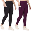 Set 2 Women Gym Wear Tights