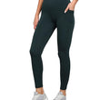 Green High Waist Stretchable Gym Tights Leggings