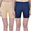 Set 2 Women Multi Stretchable Gym Yoga Shorts