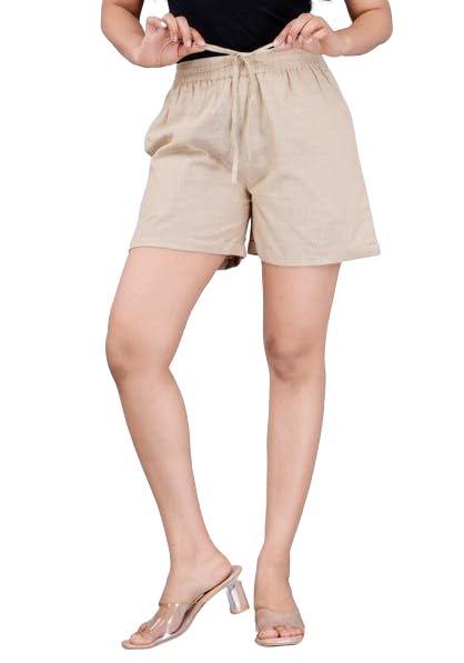 Trendy Women Cotton Blend Casual  Shorts