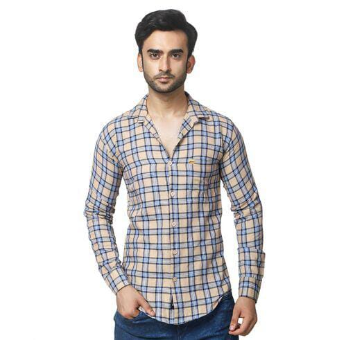 Trendy Check Printed Men Shirts