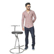 Classy Multi Check Printed Men Shirts