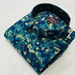 Fabulous Men Blue Printed Shirts