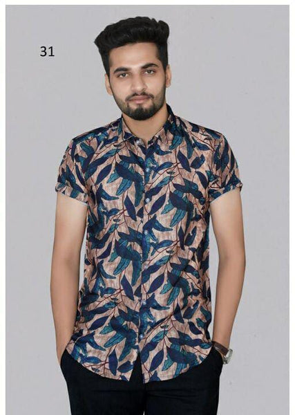 Classy Multi Floral Printed Men Shirts