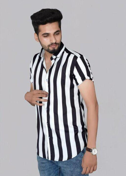 Classy Multi Stripes Men Shirts