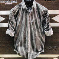 Grey Lining Mens Shirts