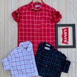 Red Check Mens Shirts