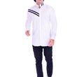 Comfy Cotton Blend Men  White Regular Shirts