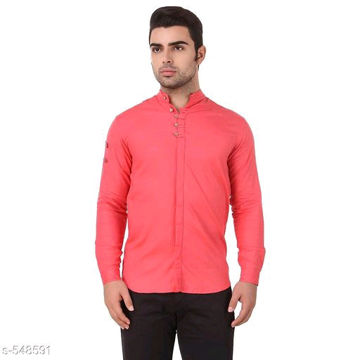 Cotton Men Casual Shirts