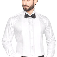 White Cotton Men Shirts