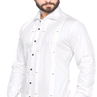 Cotton Men  White Shirts