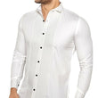 Stylish White Men  Cotton Shirts