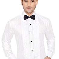 Stylish Men White  Cotton Shirts