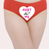 Heart-themed Playful Custom Panty for Her