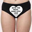 Subtle Seduction Personalized Naughty Panty